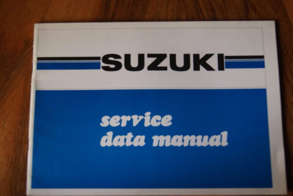 Suzuki Service data manual