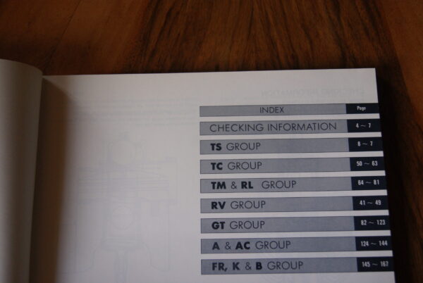 Suzuki Service data manual TS/TC/TM/RL/RV/GT/A/AC/FR/K/B - Image 2