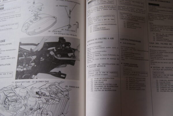 Honda CB250T / CB400T Werkstatt Handbuch - Image 8