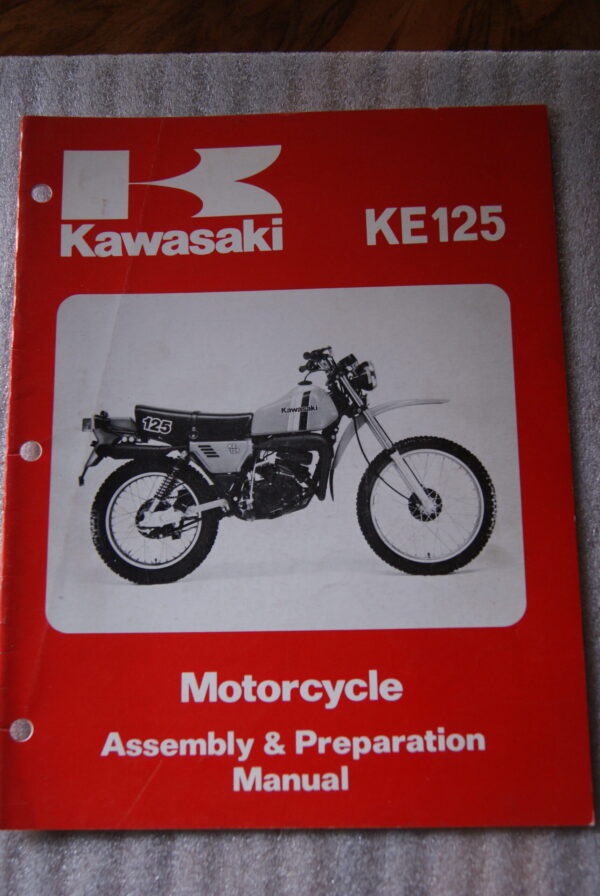 Kawasaki KE125 Assembly & Preparation Manual