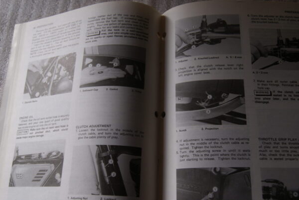 Kawasaki KE125 Assembly & Preparation Manual - Image 4