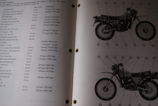 Kawasaki KE125 Assembly & Preparation Manual - Image 5