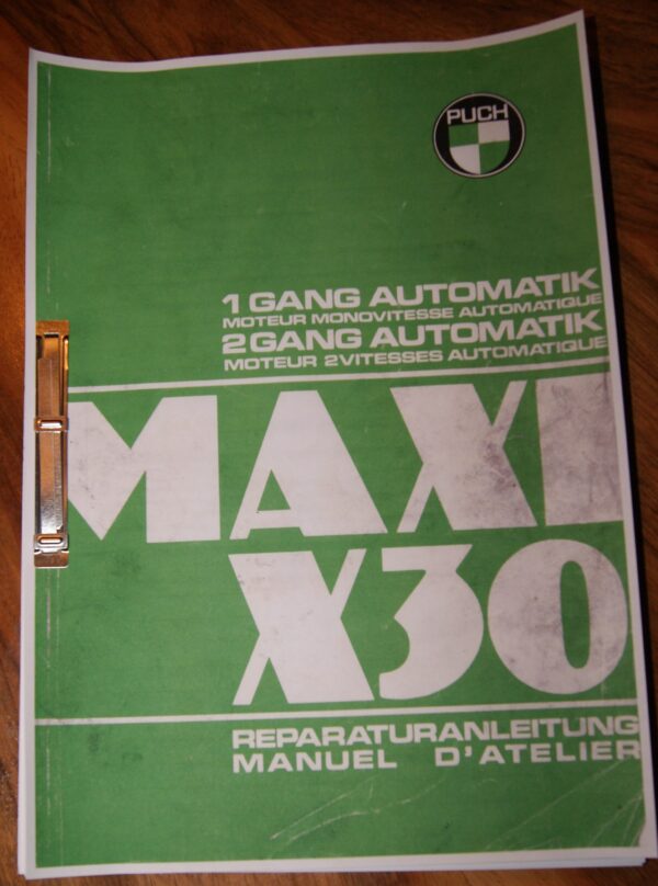 Puch Maxi / X30 Reparaturanleitung