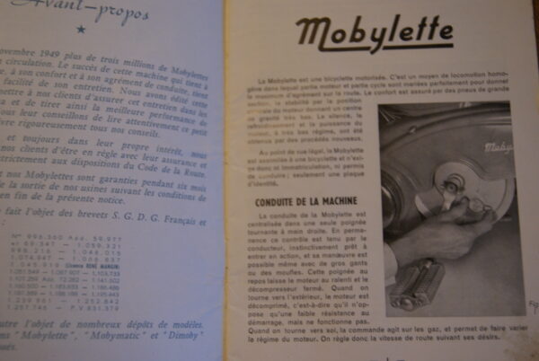 Motobécane Mobylette mode d'emploi - Image 2