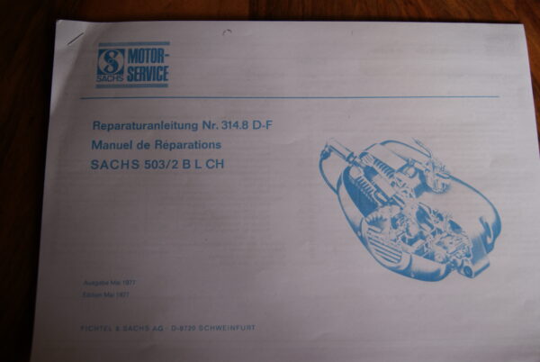 Sachs 503 2BL CH Reparaturanleitung
