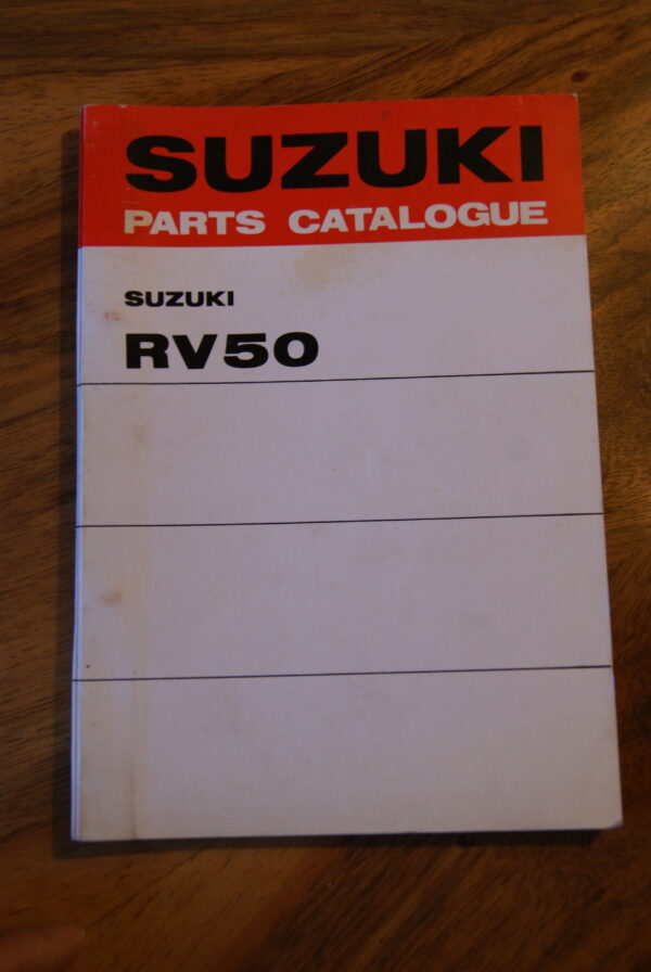 Suzuki RV50K, RV50L, RV50M Ersatzteil Katalog