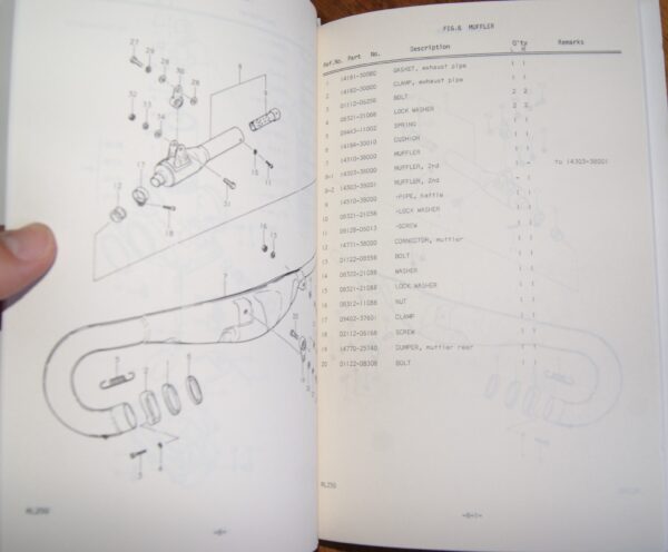 Suzuki RL250L, RL250M Ersatzteil Katalog - Image 5