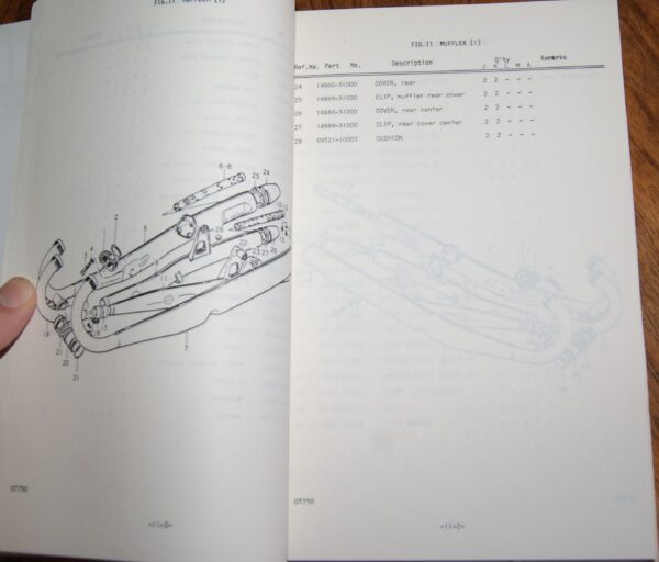 Suzuki GT750J, GT750K, GT750L, GT750M, GT750A Ersatzteil Katalog - Image 4