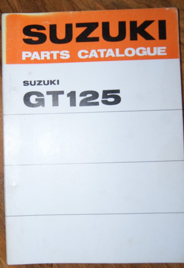 Suzuki GT125L, GT125M Ersatzteil Katalog