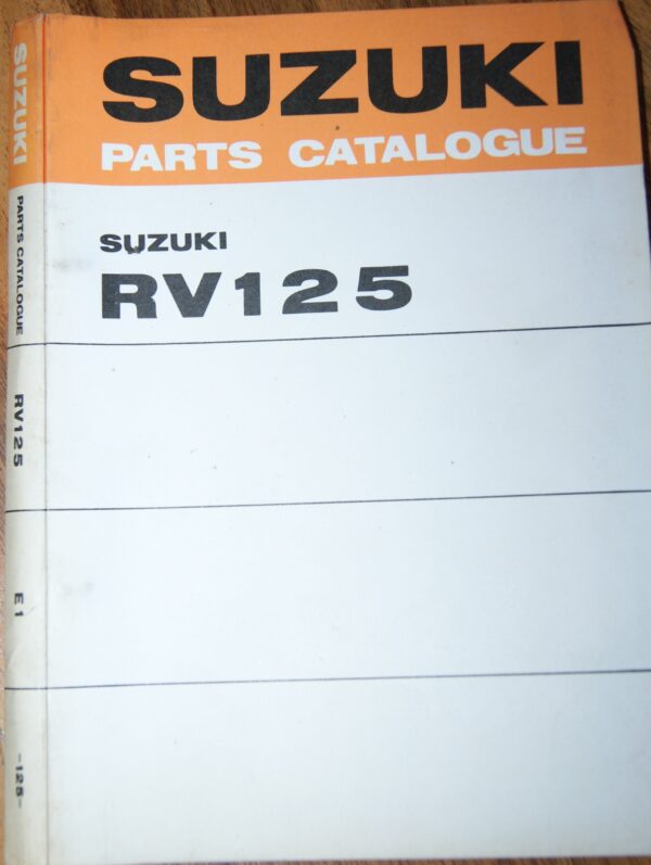 Suzuki RV125K, RV125L, RV125M Ersatzteil Katalog