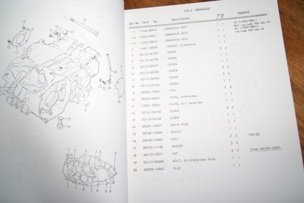 Suzuki RL250 1975 Ersatzteil Katalog - Image 2