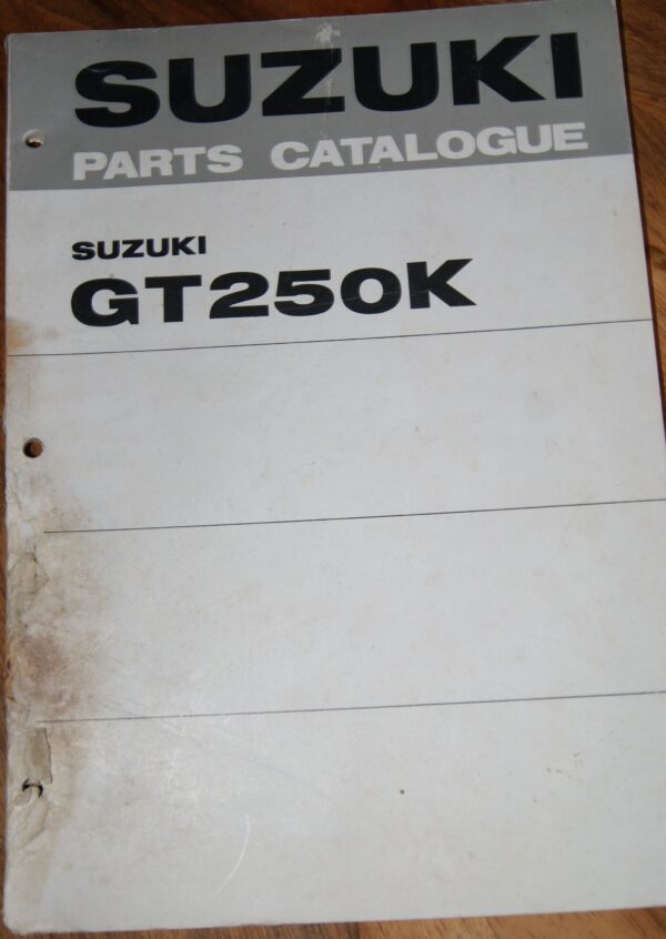 Suzuki GT250K Ersatzteil Katalog