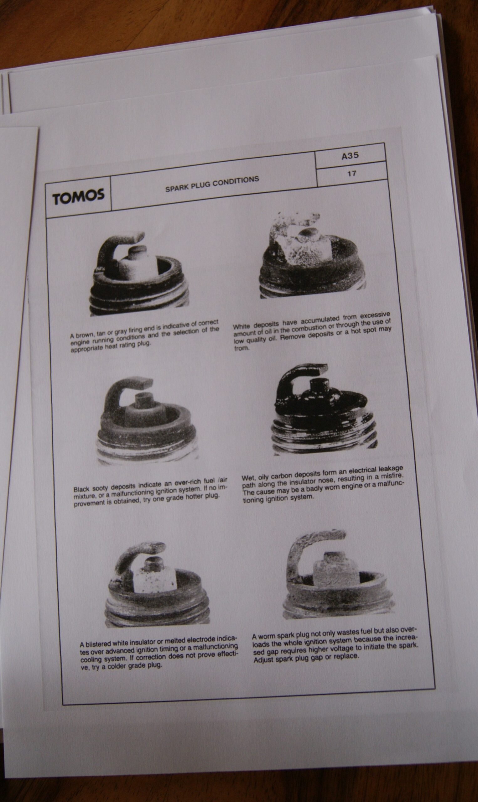 Tomos A35 Workshop Manual | Oldtimermofa.ch