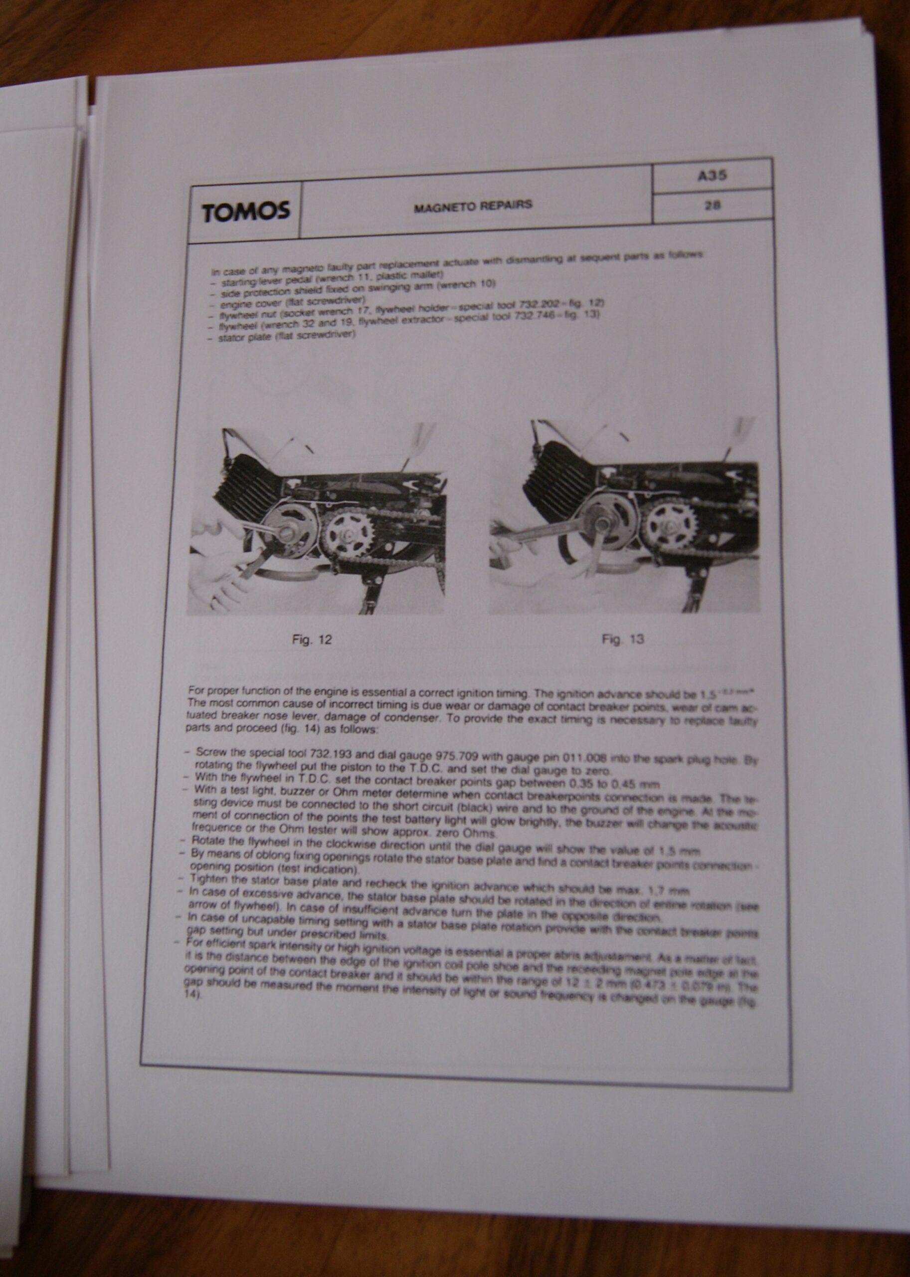 Tomos A35 Workshop Manual | Oldtimermofa.ch