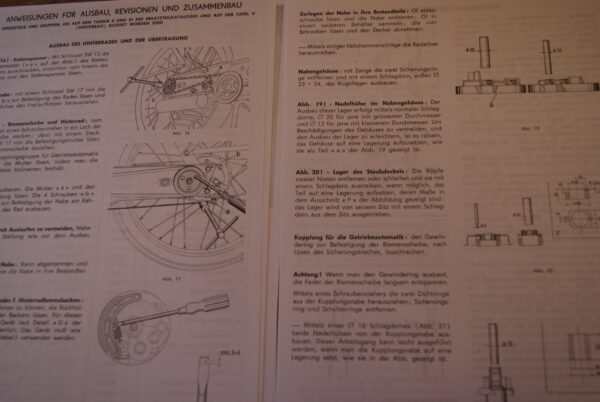 Piaggio Ciao C7-C9 Werkstatt Handbuch / Ersatzteile - Image 6
