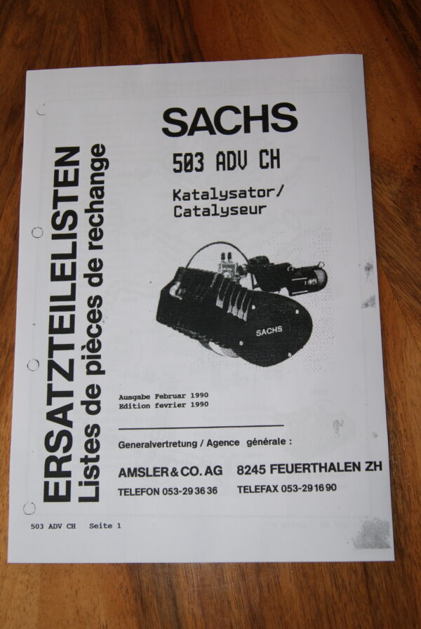 Sachs 503 ADV CH