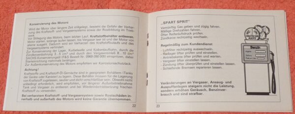 Sachs 503/ADV CH Kat Betriebsanleitung - Image 5