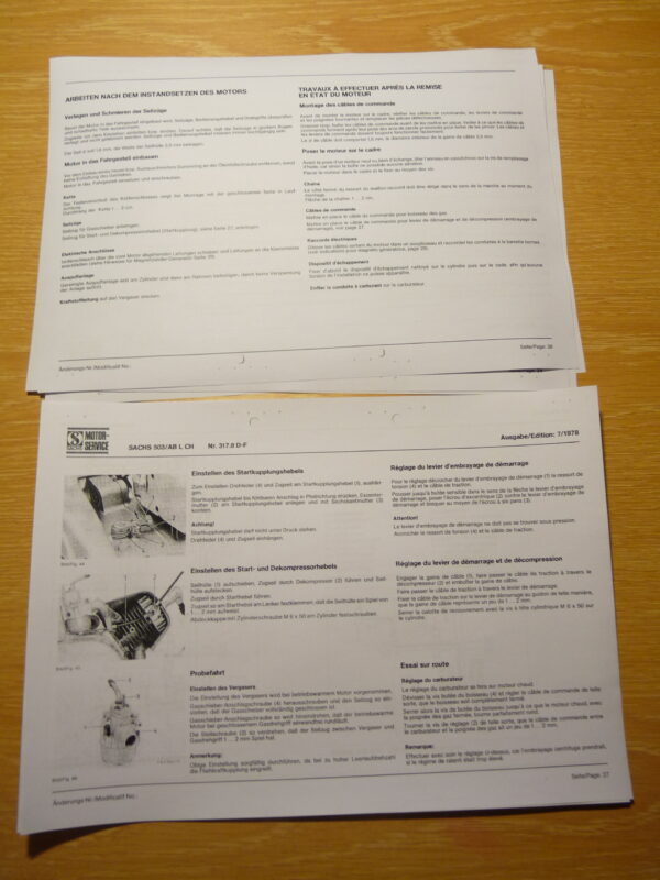 Sachs 503 ABL CH Reparaturanleitung Seite 19-28 - Image 5