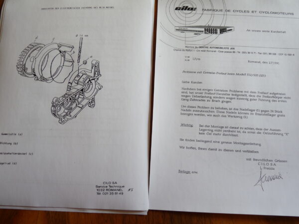 Pony GTX Cross Beta Motor Werkstatt Handbuch - Image 8