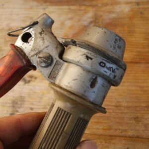 3 Gang Handgeschaltet Griff rot Original Domino