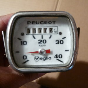 Tacho Veglia eckig Peugeot 40km/h neu